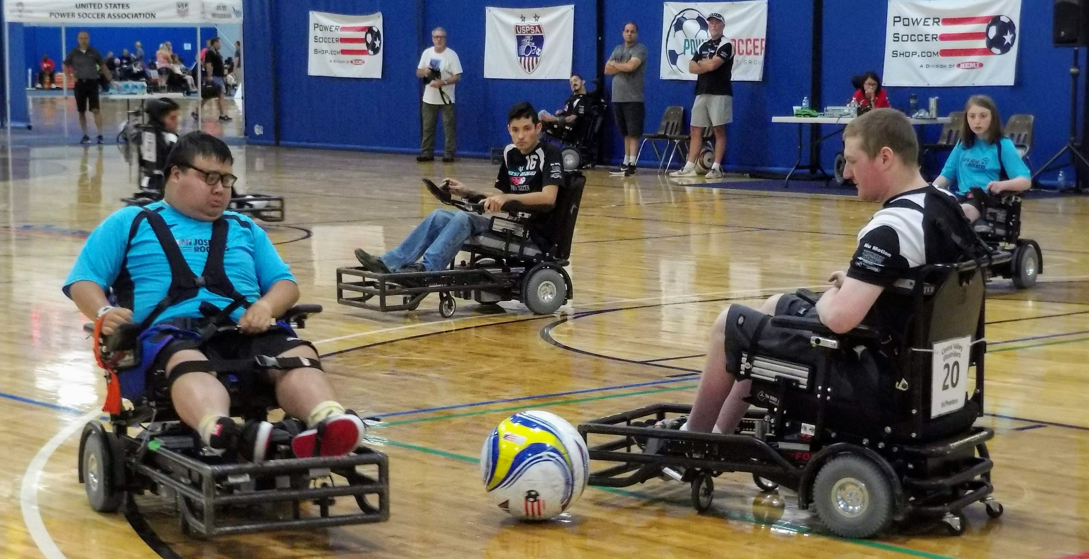 US Power Soccer Nationals Day 2 – Flames and Ghostriderz Inch Closer to Titles